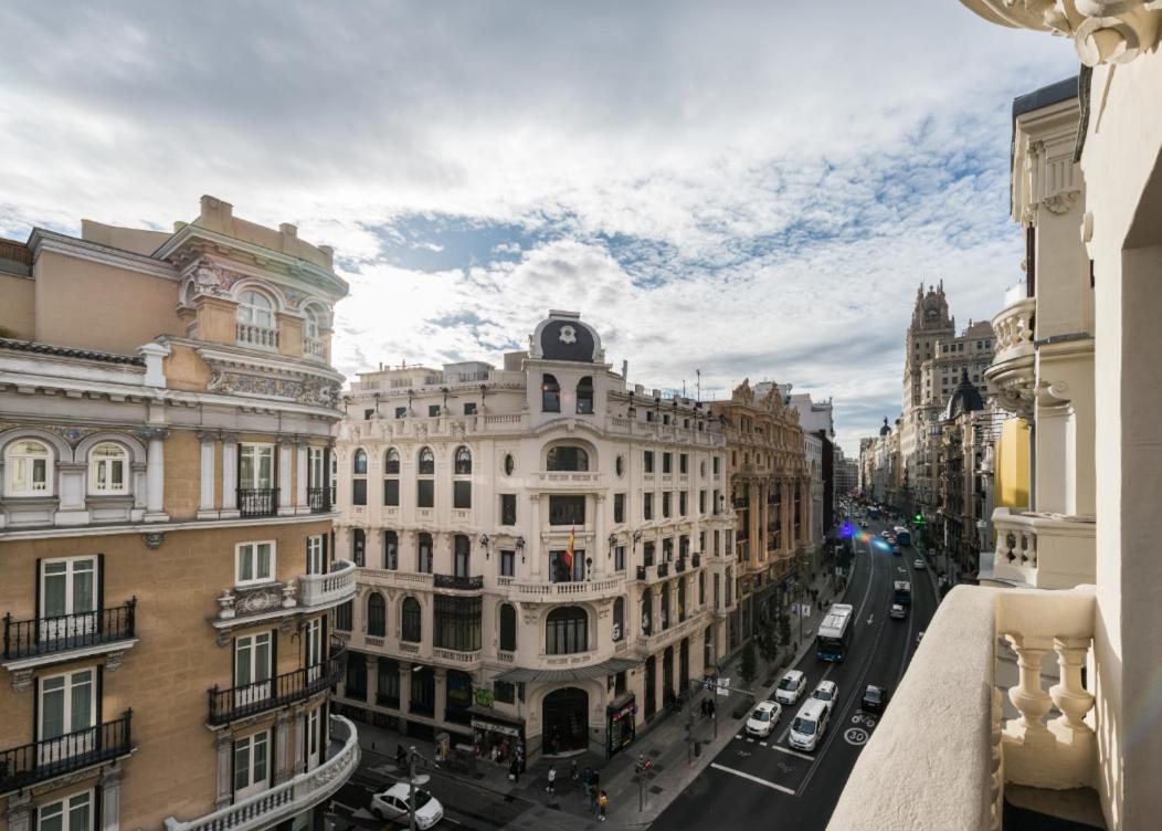 M&F 7 Rooms/7 Bathrooms Over Gran Via Madrid Kültér fotó