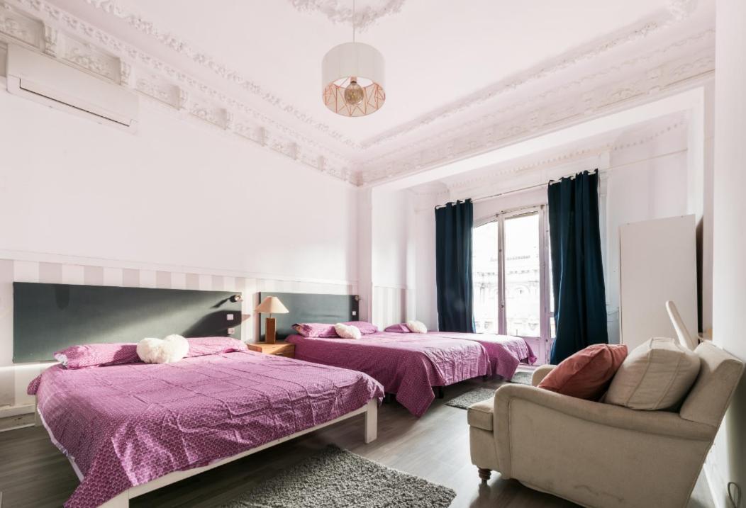 M&F 7 Rooms/7 Bathrooms Over Gran Via Madrid Kültér fotó